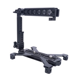 NICEYRIG Camera Hand Grip Set with Side Mounts, Quick Release Plate for ARCA-Swiss Standard, 4 Feet Stability Stand - 529, Sling Handle Handgrip Kit-529