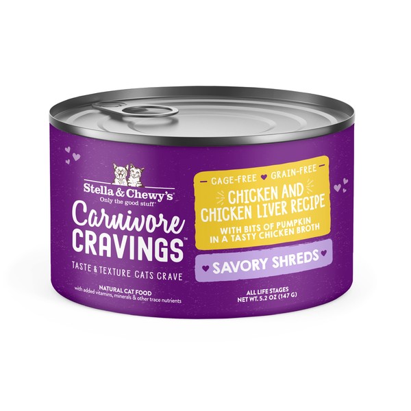 Stella & Chewy's Carnivore Cravings Savory Shreds Cans – Grain