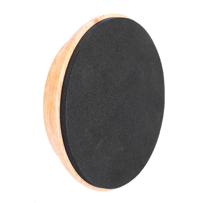 4Pcs Beech Wood Round Piano Foot Pads Set Upright Piano