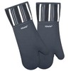 Alselo Silicone Oven Mitts Heat Resistant 550 Degree Extra Long