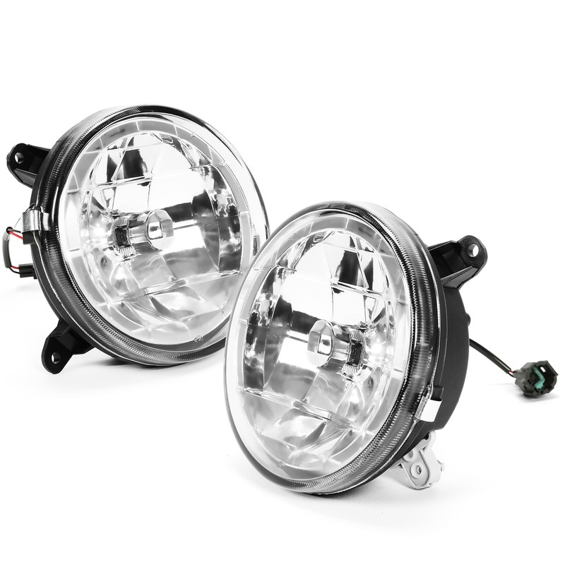 Kojem Fog Lights Lamps Pair w/Bulbs Compatible with 2002-2003 Subaru