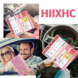 Car Registration and Insurance Card Holder - Leather Vehicle Glove Box Automobile Documents Paperwork Wallet Case Organizer for ID, Driver's License with Elastic Band Closure