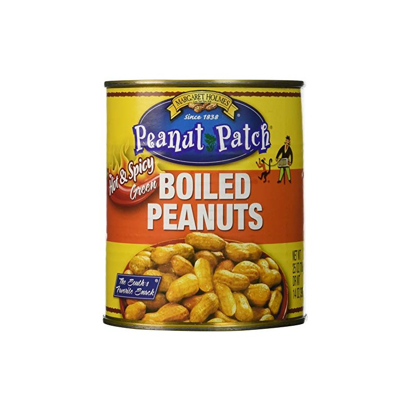 Margaret Holmes Peanut Patch Hot & Spicy Green Boiled Peanuts