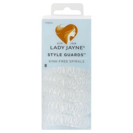 Lady Jayne Style Guards Clear Kink Free Spirals 8 Pack