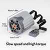 BrickBounty 7pcs Power Function Motor Kit, Motor Set Technical Parts