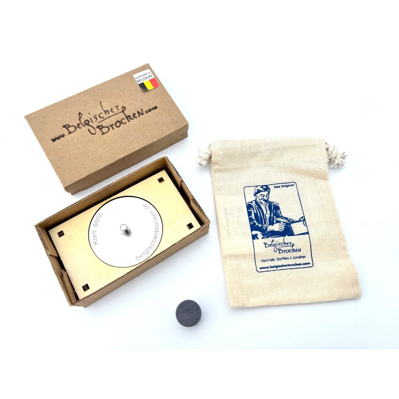 Belgischer Brocken Natural Grinding Disc 6000 Grain Diameter 54.5 mm