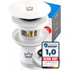 FEINER® Universal Sink Drain Fitting – White – Suitable for