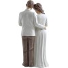Husband & Wife Praying Couple Statue Sculpture - Husband Wife