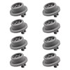 8PCS Dishwasher Wheels Lower Basket for Bosch Kenmore & Neff