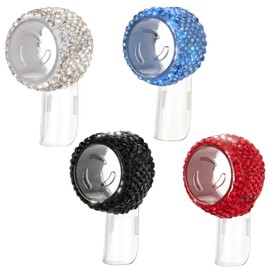 4 Pack Electric Toothbrush Heads Cover Compatible with Oral B Bling Travel Tooth Brush Cap Protector Fits for Oral-B iO Series, Pro 1000, 1500, 5000, 7500(White+Blue+Red+Black)
