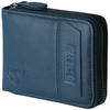 Admetus RFID Wallet for Men Leather Zip Wallet Bifold Card