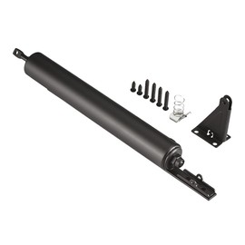 Ideal Security Heavy Screen and Storm Door Closer with Torsion Bar, Matte Black, 13.25" L x 1.5" W x 1.5 "H