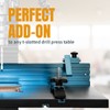 POWERTEC Drill Press Fence Set w/T Slot 24", Hardware Kit