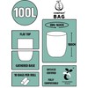100L x 10 Heavy Duty Compostable Food Waste Sacks -