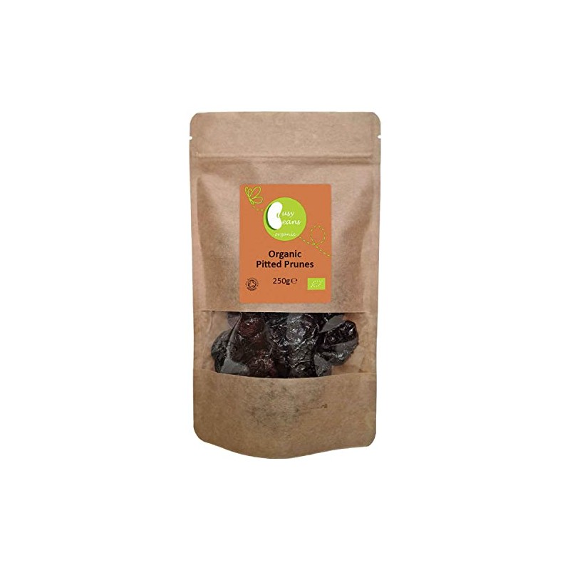 Organic Pitted Prunes - Certified Organic - by Busy Beans