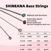 4-String Electric Bass Strings - Nickel Alloy Wound with German
