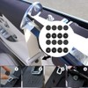 LEEQ 15 Sets Black Seat Belt Stopper Buttons Non-slip Buckle