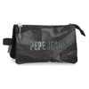 Pepe Jeans Davis Ferdermappchen, Black, Triple case