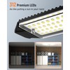 Adiding LED Garage Ceiling Light, 4 Pack 40000Lm Bright Screw
