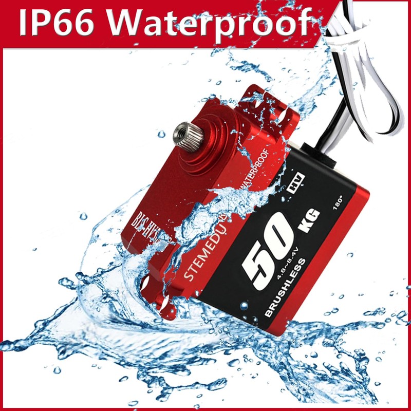 50KG Waterproof Servo High Torque RC Digital Servo Brushless Motor