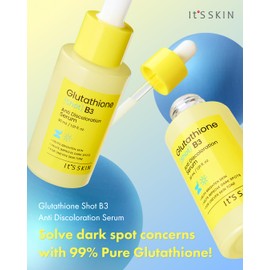 It'S SKIN Glutathione Shot B3 Anti Discoloration Serum 1.01 Fl Oz, 99% Pure Glutathione, Pepta-Glutazome, Dark Spot Corrector, Non-Irritating Daily Serum, Korean Skincare