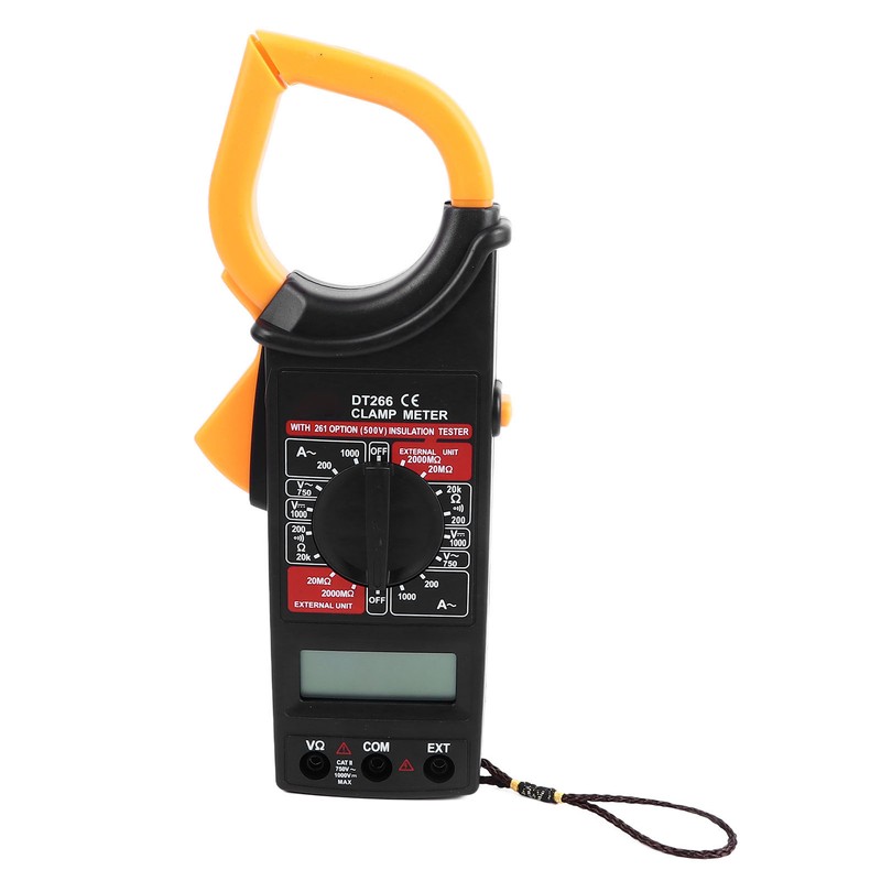 Digital Clamp Meter Multimeter Voltmeter Tester High Accuracy Amp Volt