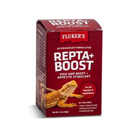 Fluker's Repta Boost, Insectivore and Carnivore High AMP Boost Reptile Supplement, 50gm
