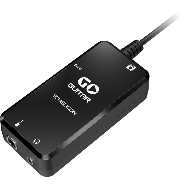 TC Helicon GO GUITAR Portable Guitar Interface for Mobile Devices