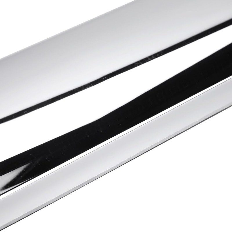 Deebior 94040Y Chrome Side Window Visor Wind Vent Deflector,4pc Outside