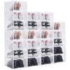 CroBlissful 24 Pack Large Shoe Storage Box Fit Size 10