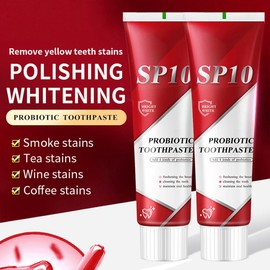 SP 10 Probiotic Whitening Toothpaste - Enhance Oral Health with SP 10 Toothpaste for Brighter, Healthier Teeth