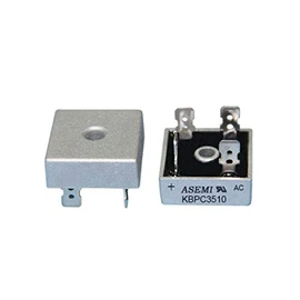 (Pack of 2) KBPC3510 ASEMI 1000v 35amp Metal Case Rectifier Bridge Diode for Elevator/Air Conditioner..