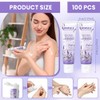 Loción corporal de viaje con lavanda, paquete de 100 unidades,