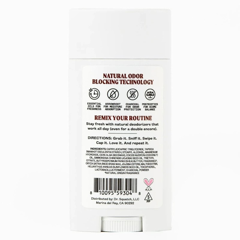 JUKEBOX Natural Deodorant for Women Vanilla Ylang Ylang Scent Aluminum
