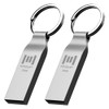MOSDART 32GB Metal USB 2.0 Flash Drive 2 Pack FAT32