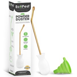 Powder Duster | Large Bulb Duster, Sprayer, and Applicator for Powder and Dust | Perfect for Organic Gardening and Pest Control Treatment for Bed Bugs, Roaches, Ants, Fleas, Ticks, and More