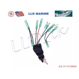 LLD_TK Suzuki Outboard Remote Control Box Ignition Key Switch 37110