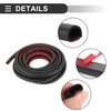 Motoforti Universal Car Weatherstrip Door Weather Stripping Edge Trim Seal