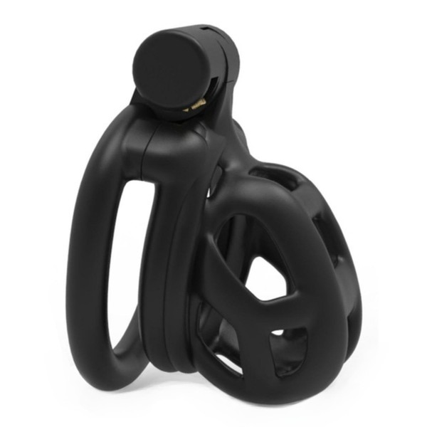 Black Men's Cage with Lock Breathable Comfort A39 (XS)