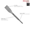 BOSCH HS1465 1-1/2" x 10 pulgadas. Tile Chisel SDS-Plus Bulldog