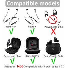 JNSA Replacement for Beats Flex Eartips Ear tip Ear Cap, Yellow, S/M/L/Double Flange Silicone Ear Tips 4 Size 12 Pairs Yellow 23