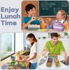 GadgBlizza Bento Box Adult Lunch Box, Stackable 3 Layers Lunch