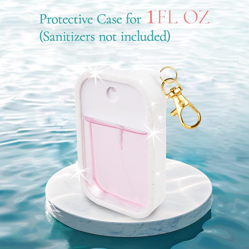 TERPINK Silicone Case Compatible with Touchland Hand Sanitizer Spray, Protective