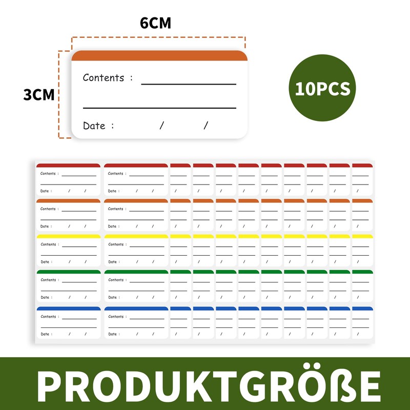 Removable Freezer Labels, Freezer Labels, Labelling - Labels for Glasses,
