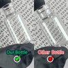 Sterile Empty Vials with Separate Rubber Stopper and Burr-Free Aluminum