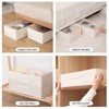Under Bed Storage Bins Frame Storage Box Oxford Fabric Sturdy