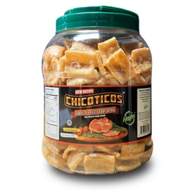 Chicoticos Nezka Jamón - Cuban Delicious Ham Flavored Crunchy Snacks - 6 Oz