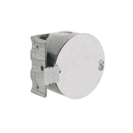 Hubbell-Raco 294 2-1/8-Inch Deep, 1/2-Inch Side Knockouts, Wood Joist Bracket 4-Inch Octagon Ceiling Fan Support Box Gray