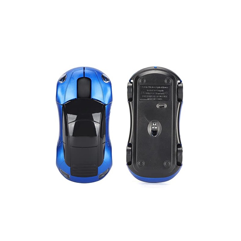 Sorandy Ratón Inalámbrico Coche 2.4GHz, Óptico Ergonómico Forma de Coche