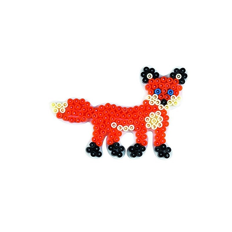 Hama Midi Ironing Beads 3 Pin Plates in Bag 5